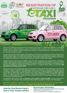 Who Can Apply for Punjab Green E-Taxi Scheme?